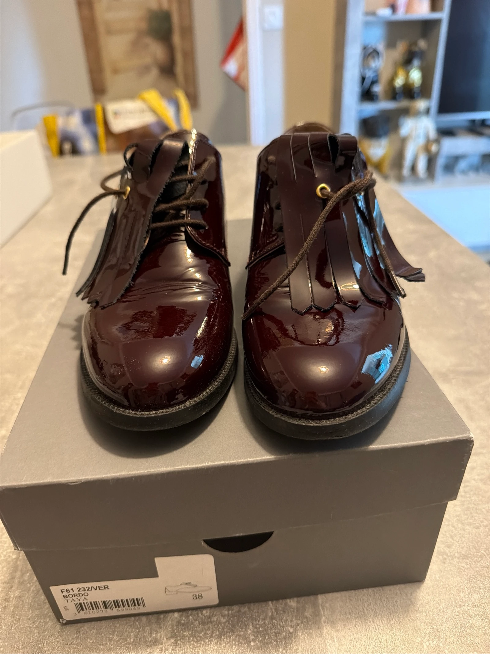 Chaussure bordeaux minelli taille 38 bon état  – photo 5